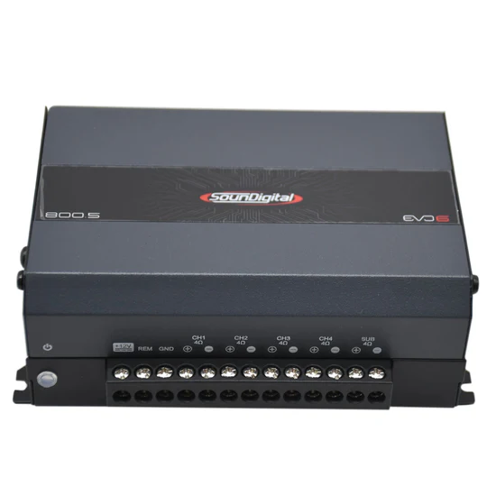 SOUNDIGTAL Car Audio Amplifier 800.5 EVO6 4Ω