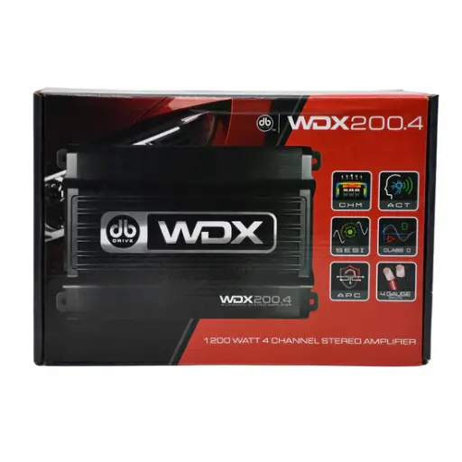 DB DRIVE Class-D Amplifier(WDX200.4)